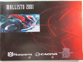 Husqvarna - Cagiva - Agusta Mallisto 2001  - Moottoripyörämallisto myyntiesite