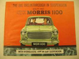 Morris 1100 myyntiesite vm. 1963