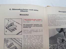 Elna Transforma symaskin bruksanvisning -Elna ompelukoneen käyttöohjekirja ruotsiksi