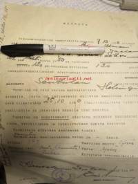 Määräys 7.10.1952 A.I.L. 120 päiväsakkoa vastaavaan 120 päivän vankeusrangaistukseen... Seutulan työsiirtolaan -asiakirja