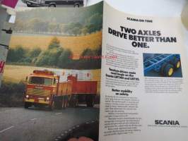 Scania on time - Two axles drive better than one. -esite