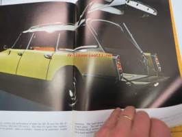 Citroën DS 1971 -myyntiesite / sales brochure