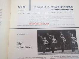 Kansa Taisteli 1961 nr 9 sis. seur. artikkelit; A. Kurenmaa - Läpi vaikeuksien, Veikko Pajunen - Siiranmäellä koettua, Tauno S. Pulakka - Tulta ilman savua, U.
