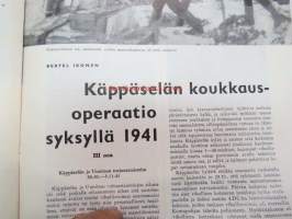 Kansa Taisteli 1961 nr 9 sis. seur. artikkelit; A. Kurenmaa - Läpi vaikeuksien, Veikko Pajunen - Siiranmäellä koettua, Tauno S. Pulakka - Tulta ilman savua, U.