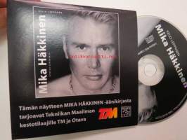 Mika Häkkinen äänikirjanäyte -esittely CD