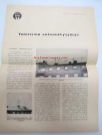 Television antennikysymys / Yleisradio -eripainos Suomen Kiinteistölehti 1958 nr 1