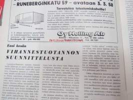 Puutarha-Uutiset / Trägårdsnotiser 1958 nr 9