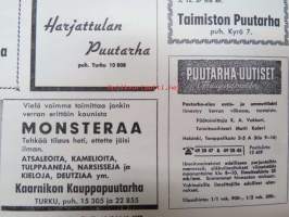 Puutarha-Uutiset / Trägårdsnotiser 1958 nr 9