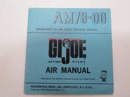 G.I. Joe - Air Manual - Official Training Guide to prepare G.I. Joe to combat -varusteluettelo