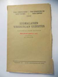 Suomalaisen virsikirjan uudistus. Historiallinen katsaus