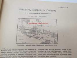 Säästäjä 1942 nr 3-4, sis. mm. seur. artikkelit; Sumatra, Borneo, Celebes tarjoavat suuria taloudellisia ja asutusmahdollisuuksia, Nikolain kymmenpenninen -