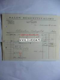 Salon Semettivalimo 27.11.1922 -asiakirja