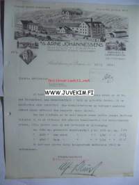 A/S Arne Johannessens Bergen 10.12.1925 -asiakirja