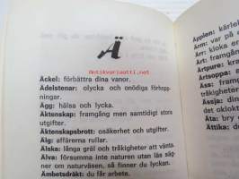 Nya Tidens Drömbok - Pekka Siitoin -tuotantoa, unien tulkintaa, ruotsinkielinen