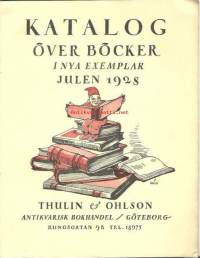 Katalog över böcker Julen 1928