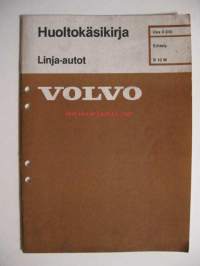 Volvo  -linja-autot Huoltokäsikirja  B 10 M osa 0(03)