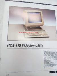 Philips HCS 115 Videotex-pääte -myyntiesite