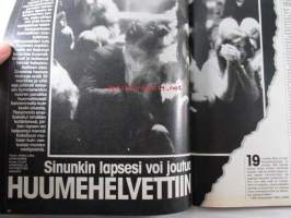 Nykyposti 1992 nr 8, sis. mm. seur. artikkelit / kuvat / mainokset; Tarja ja Tuomo Ylitalo Näkijät ovat luvanneet meille pienen pojan, Tuula Oinosen uskalsin
