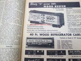 Railroad Model Craftsman May 1958 -pienoisrautatieharrastajien lehti