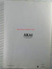 Akai HiFi Komponentti-system TX-420/620 series - Käyttöohjekirja