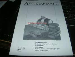 Antikvariaatti 1998 nr 3 -  Ensimmäistä kertaa Vammalassa, Jalmari Sauli ym.