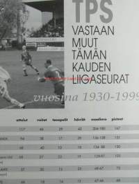 TPS jalkapallolehti GOAL 2000 nr 1