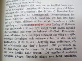 Kumo elvs - flottningsbolag 1876-1925 -Kokemäenjoki uittoyhtiö
