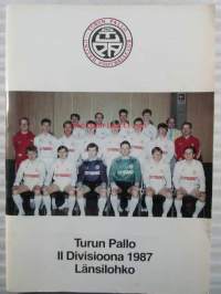 Turun Pallo II Divisioona 1987 Länsilohko - kausiohjelma