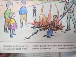 Pieni palovartija - värityskirja lapsille