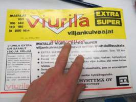 Viurila Extra Super viljankuivaajat -myyntiesite