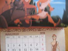 Aku Ankka  1997  52 B - Herkules kalenteri 1998/
