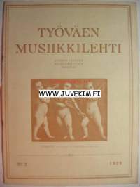 Työväen Musiikkilehti 1929 nr 2