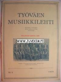 Työväen Musiikkilehti 1929 nr 3