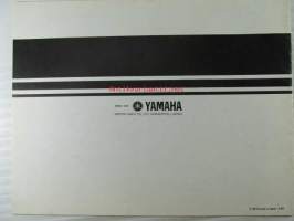 Guide to Your Yamaha Electone Organ B-35N