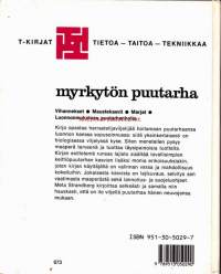 Myrkytön puutarha - T-Kirjat Tietoa-Taitoa-Tekniikkaa. 1990.  Biologinen viljely: vihannekset, maustekasvit, marjat.  Luonnonmukainen puutarhanhoito.