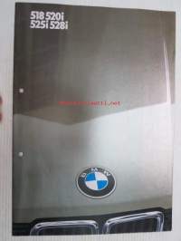 BMW 518, 520i, 525i, 528i -myyntiesite
