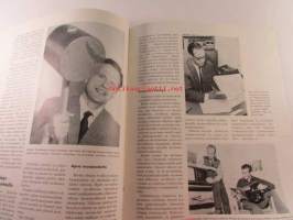 Me kaikki A. Ahlström Osakeyhtiön henkilökuntalehti 1960 nr 5, A-studio - messuille valmistautuminen, kamera messuvieraana, Karhulan teho kasvaa