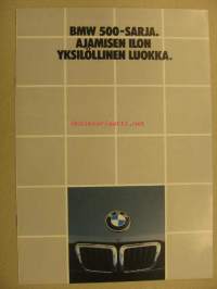 BMW 500-sarja myyntiesite