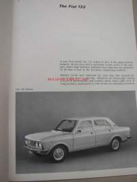 The Fiat 132 -esittelykirja