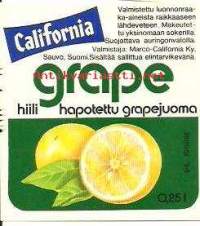 Grape -   juomaetiketti