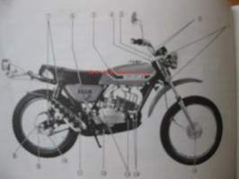 Suzuki moottoripyörä  125  käsikirja