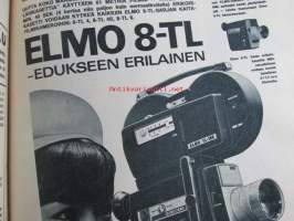 Tekniikan maailma 1965 nr 5, sis. mm. seur. artikkelit / kuvat / mainokset;        Väri-TV pähkinäkuoressa, Värillistä lasia, Halvin trippimittari -