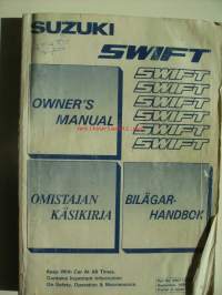 Suzuki Swift  - Omistajan käsikirja  (1988)