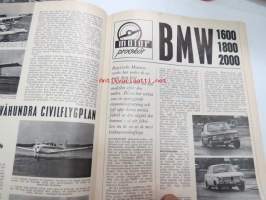 Motor 1967 nr 12, innehåller bl.a följande; Den nya stora Saab 99, Lumikko, Vår självständighet sedd bakom vindrutan, Självbetjäning dagens melodi på