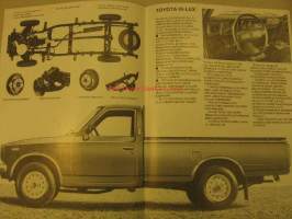 Toyota Hi-Lux vm. 1978 myyntiesite  Painokoodi 46 A S 9.77