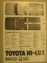Toyota Hi-Lux vm. 1978 myyntiesite