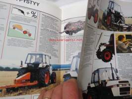 David Brown Case 1394, 1494 traktori -myyntiesite / tractor sales brochure, in finnish
