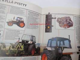 David Brown Case 1594, 1694 traktori -myyntiesite / tractor sales brochure, in finnish