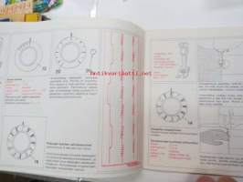 Bernina (900) kirjani - ompelutyöt Bernina-ompelukoneella (ei tekninen käyttöohjekirja vaan opastus itse ompelutyöhön)