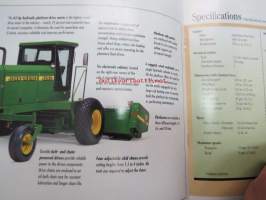 John Deere 100 Big Square Baler and 4890 Windrower - Commercial hay equipment - heinäkoneet -myyntiesite